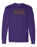 Made In NB ( Tartan Lettering) Long Sleeve Tee - Unisex