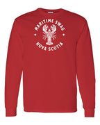Maritime Swag NS Mandala white Lobster Long Sleeve Tee - Unisex