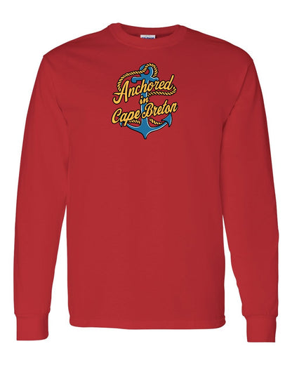 Anchored in Cape Breton (New Design) Full Long Sleeve Tee