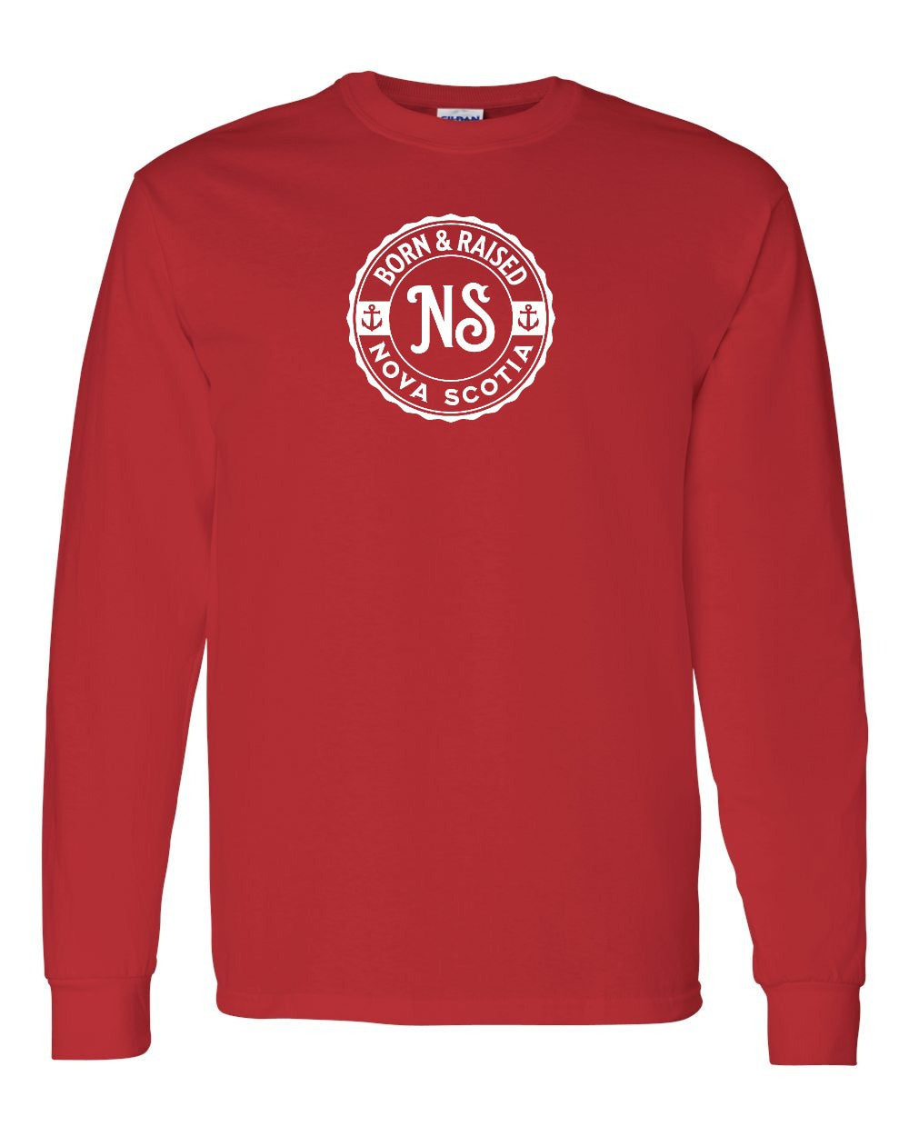 Born & Raised Nova Scotia Full Long Sleeve Tee