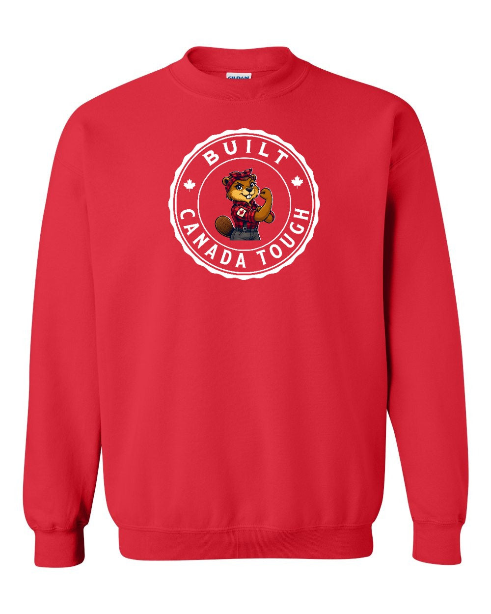 Built Canada Tough Rosie Flex Crewneck Sweatshirt - Gildan Canada (sewn Internationally) - Unisex