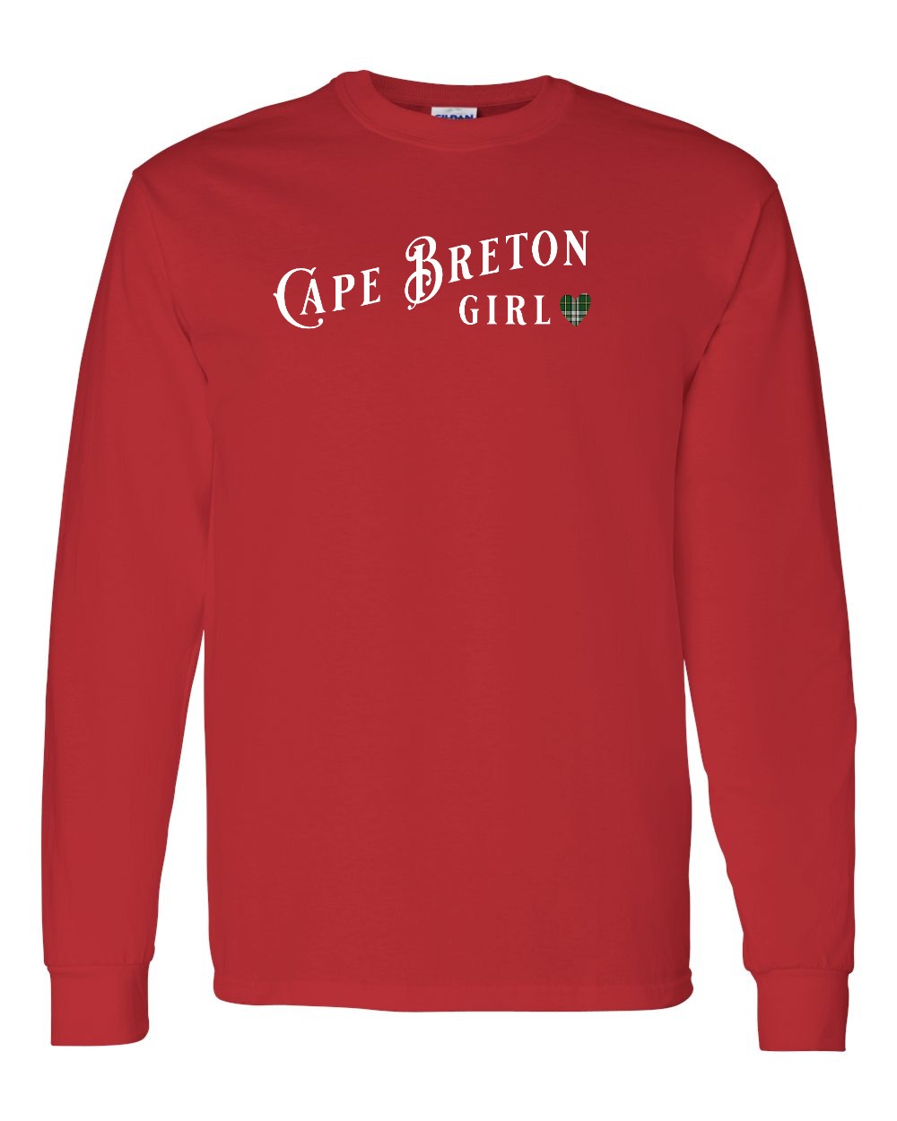 Cape Breton Girl Tartan Full Long Sleeve Tee