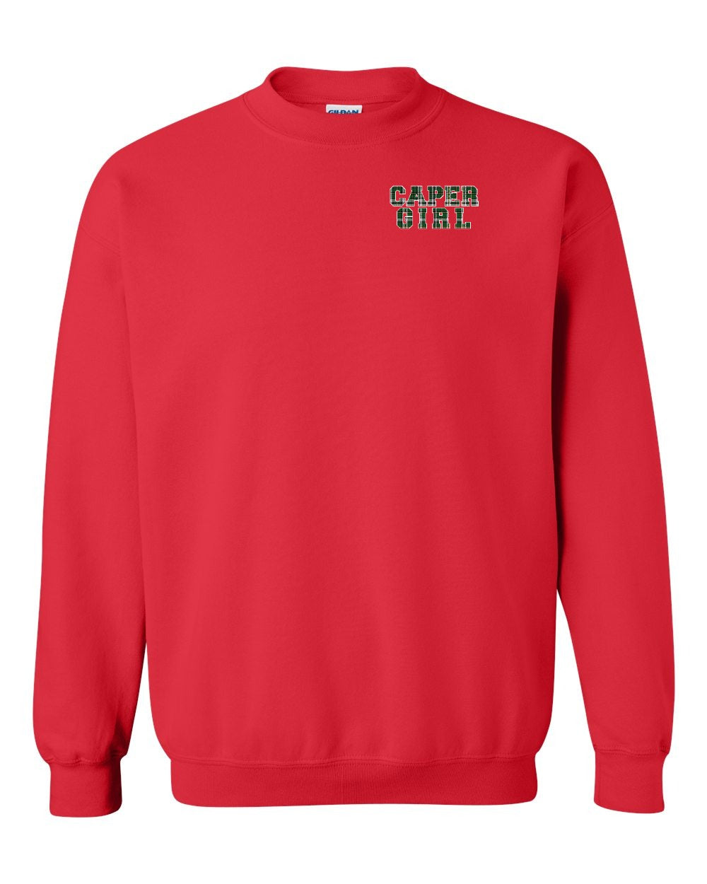 Caper Girl Left Chest Crewneck Sweatshirt - Unisex