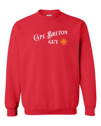 CB Guy Yellow Compass Crewneck Sweatshirt - Unisex