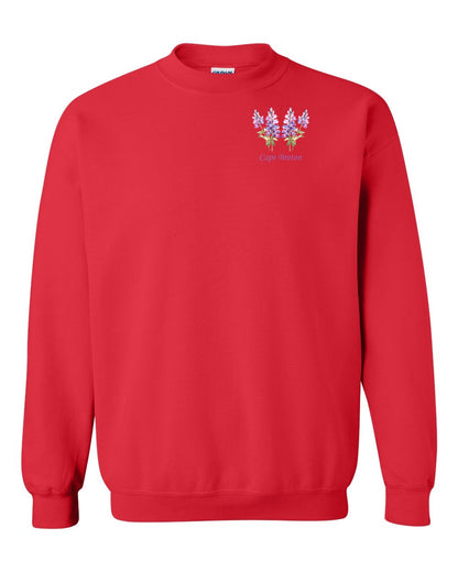 Cape Breton Lupin Left Chest Crewneck Sweatshirt