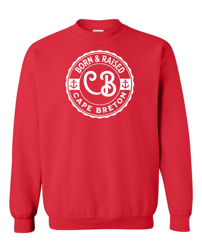 Born & Raised Cape Breton Full Crewneck Sweatshirt