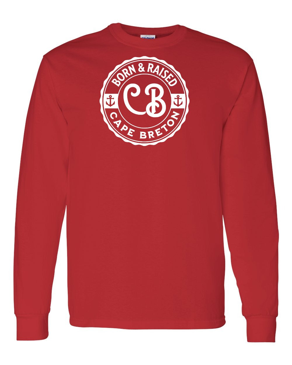 Born & Raised Cape Breton Full Long Sleeve Tee