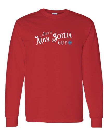 Just a Nova Scotia Guy blue Full Long Sleeve Tee