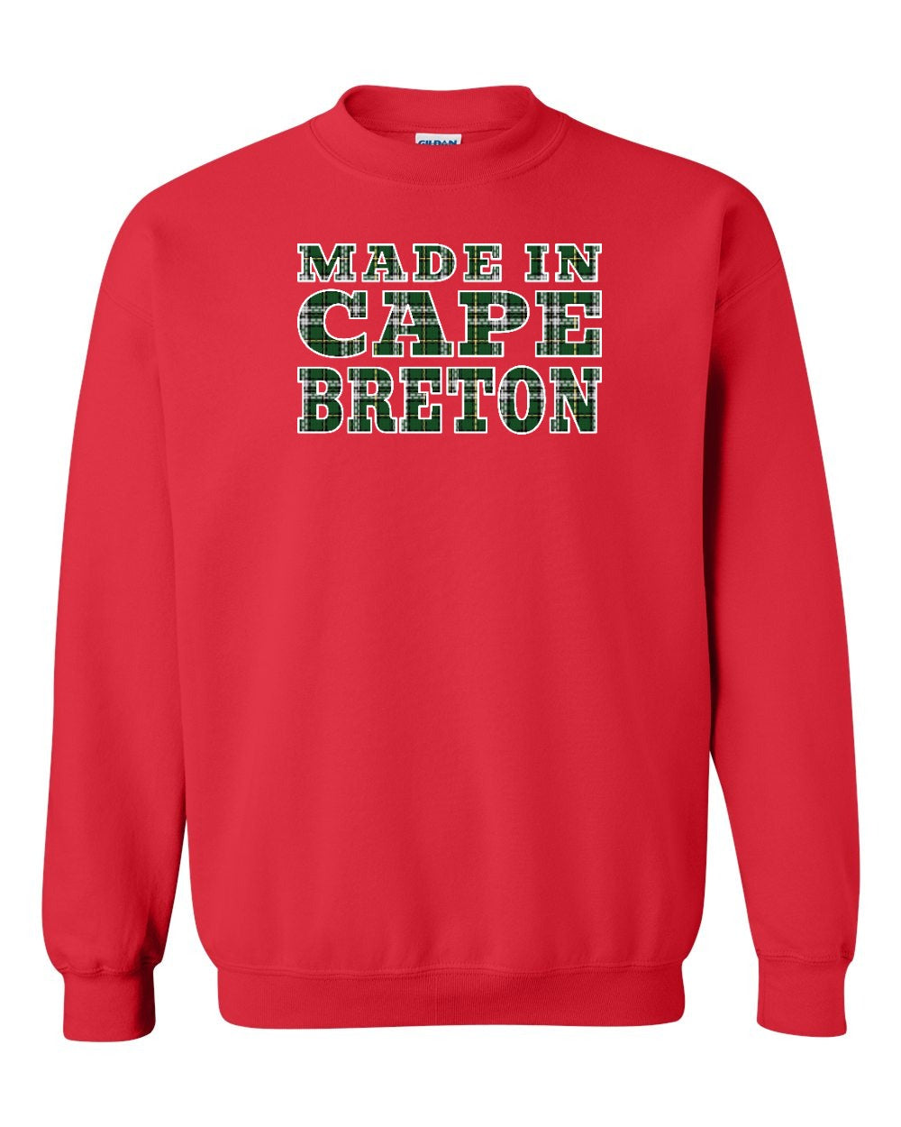 Made In Cape Breton Tartan Full Crewneck Sweatshirt
