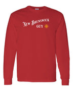 NB Guy Yellow Compass Long Sleeve Tee - Unisex