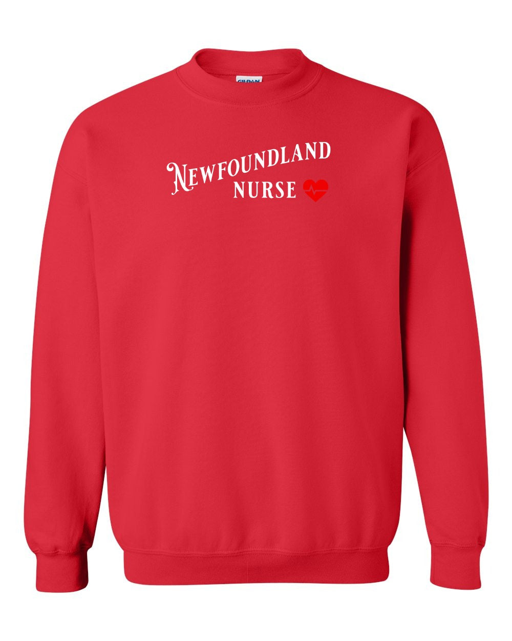Newfoundland Nurse Full Crewneck Sweatshirt