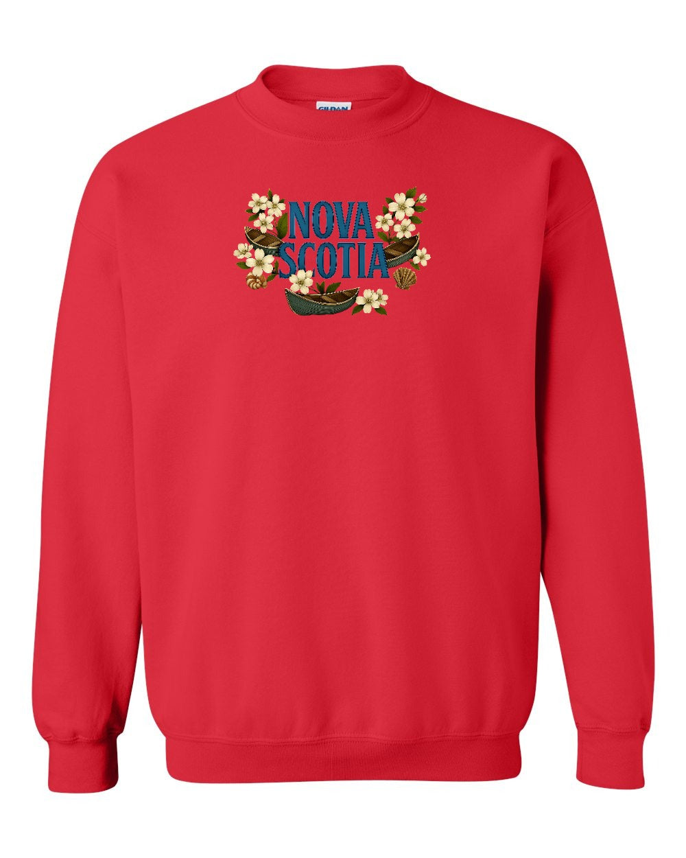 Nova Scotia Flowers Full crew-neck