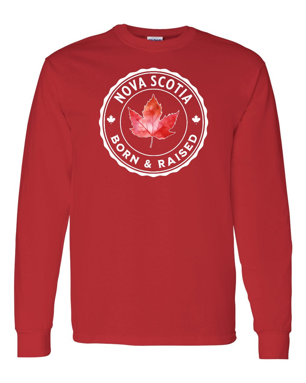 Born and Rasied NS Long Sleeve - Gildan Canada (sewn Internationally) - Unisex