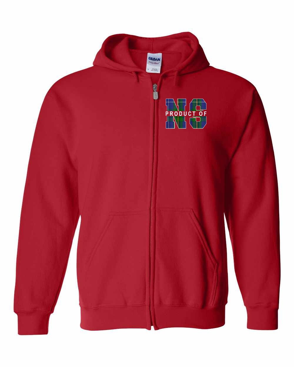 Product of NS Left Chest and Back zip-hoodie