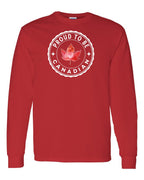 Proud to be Canadian Leaf Long Sleeve - Gildan Canada (sewn Internationally) - Unisex