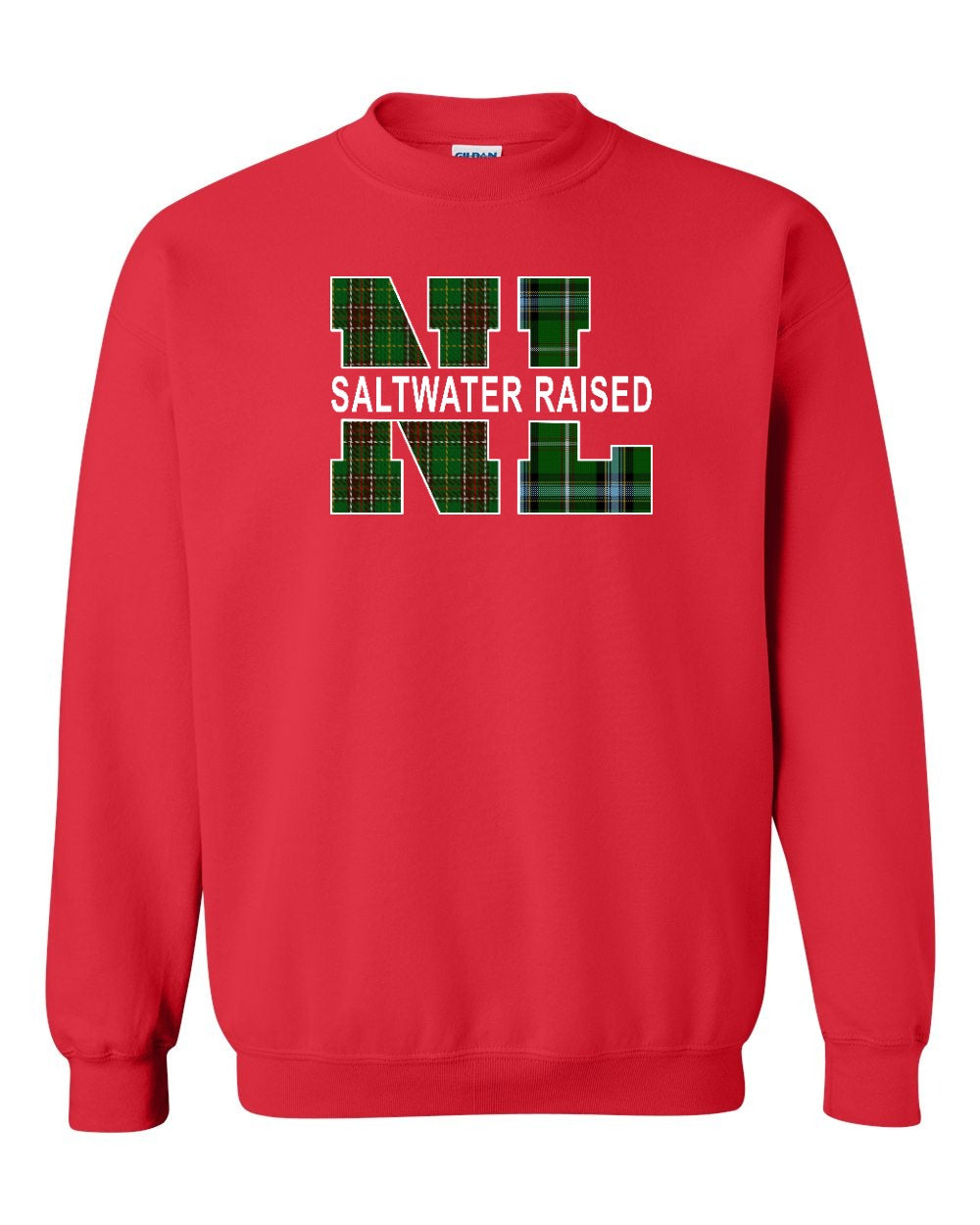 Newfoundland and Labrador Saltwater Raised Full Front Sweatshirt