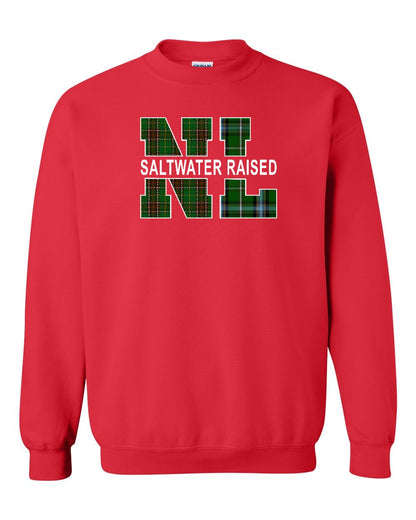 Newfoundland and Labrador Saltwater Raised Full Front Sweatshirt