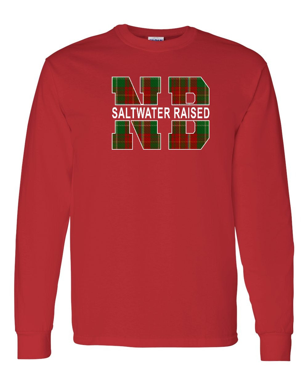 NB Saltwater Raised Full Front Long Sleeve Printed NOT STITCHED
