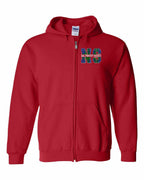 Saltwater Raised NS Left Chest Zip Hoodie - Unisex