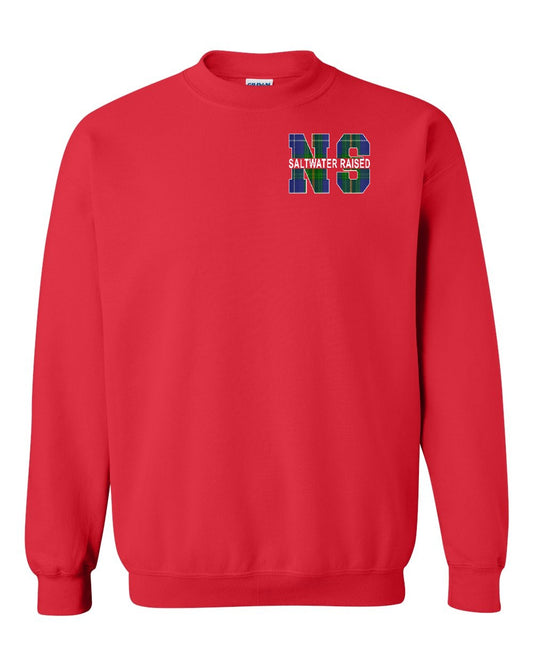 Saltwater Raised Left Chest crew-neck