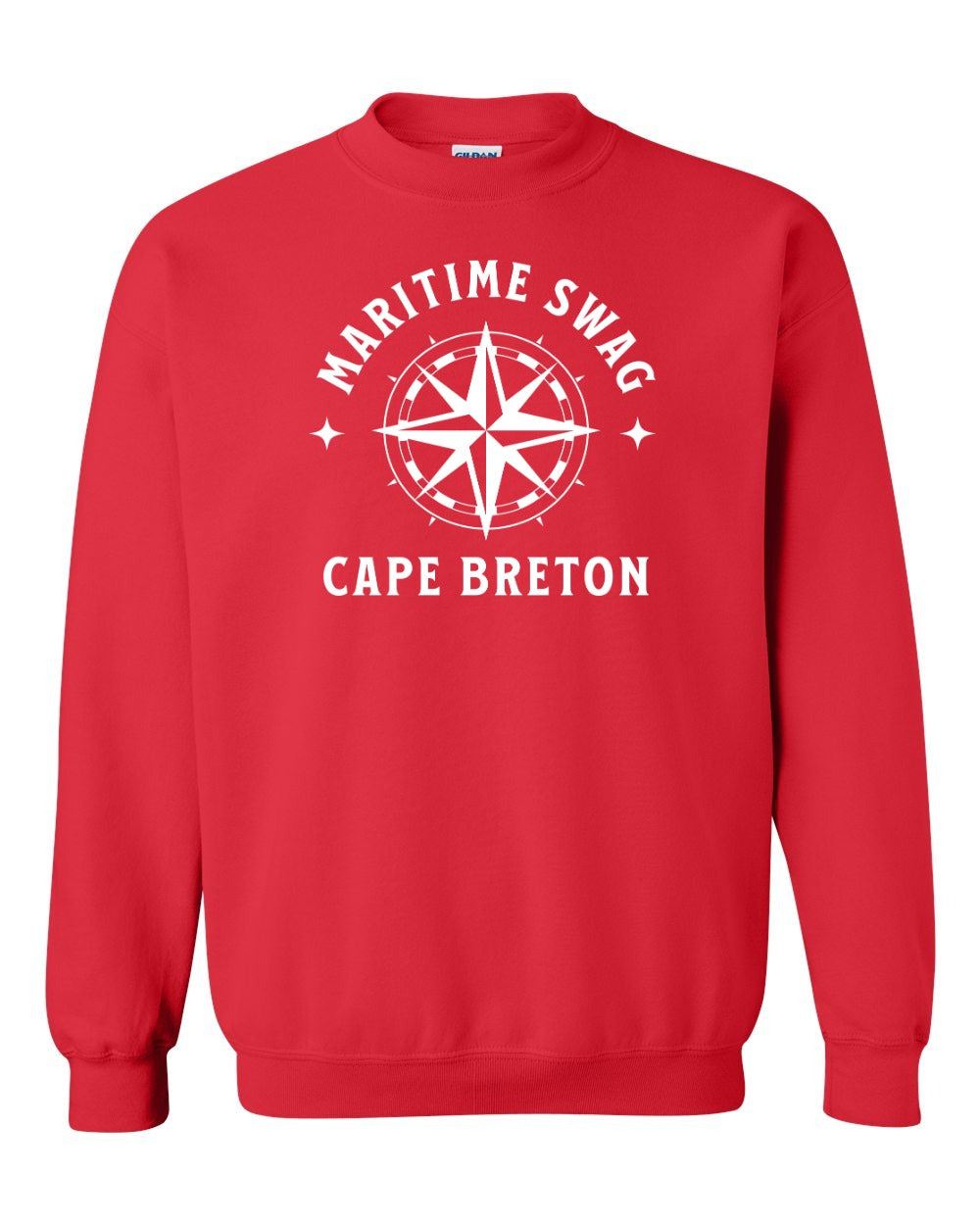 Maritime Swag Cape Breton Compass Full Crewneck Sweatshirt