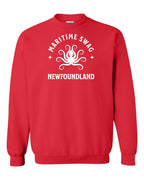 Maritime Swag NFLD Octopus Crewneck Sweatshirt - Unisex