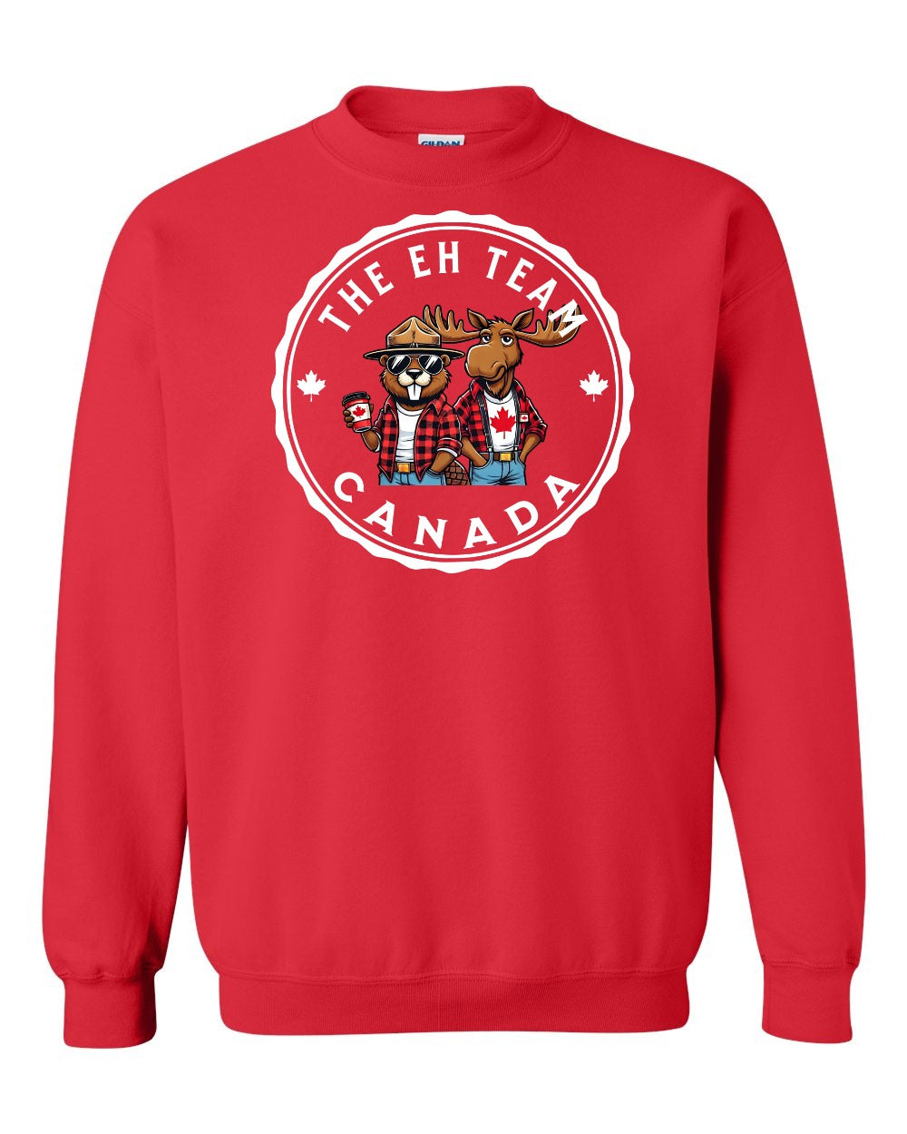 Eh Team Crewneck Sweatshirt - Gildan Canada (sewn Internationally) - Unisex