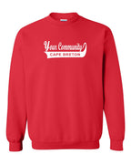 Custom Your Community Swoop (CB) Crewneck Sweatshirt - Unisex