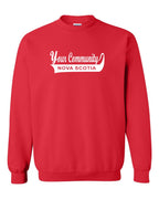 Custom Your Community Swoop (NS) Crewneck Sweatshirt - Unisex