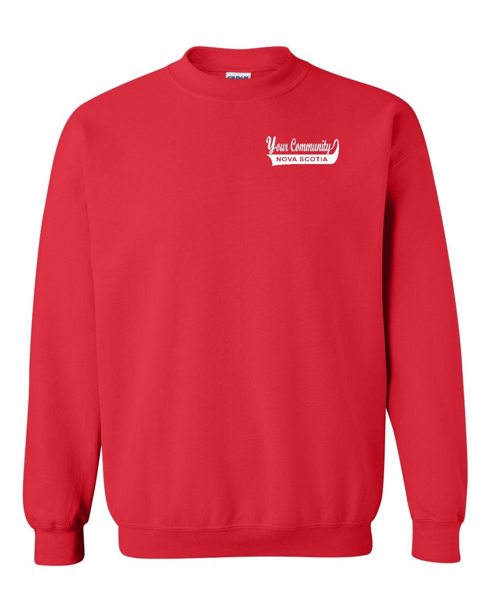 Your Community Swoop (Nova Scotia) Left Chest crew-neck