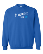 Maritime Guy Blue Crewneck Sweatshirt - Unisex