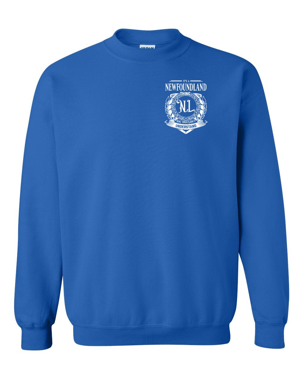 It's  A NFLD Thing Left Chest Crewneck Sweatshirt - Unisex