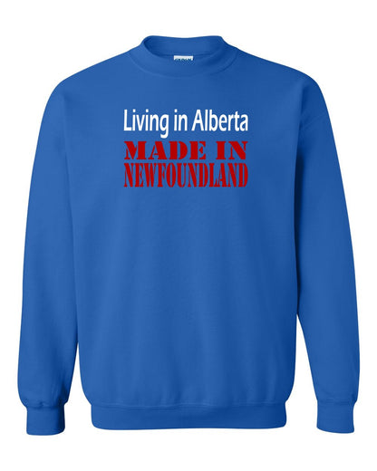 Living Alberta Made in Newfoundland Full Crewneck Sweatshirt