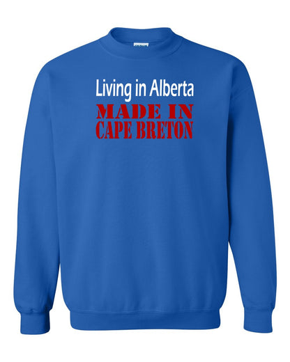 Living Alberta Made in Cape Breton Full Crewneck Sweatshirt