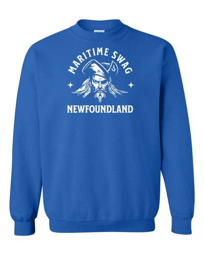 Maritime Swag Newfoundland Pirate Full Crewneck Sweatshirt