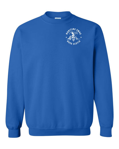 Maritime Swag Nova Scotia Pirate Left Chest and Back crew-neck
