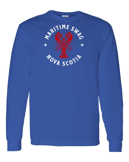 Maritime Swag Nova Scotia Mandala Red Lobster Full Long Sleeve Tee