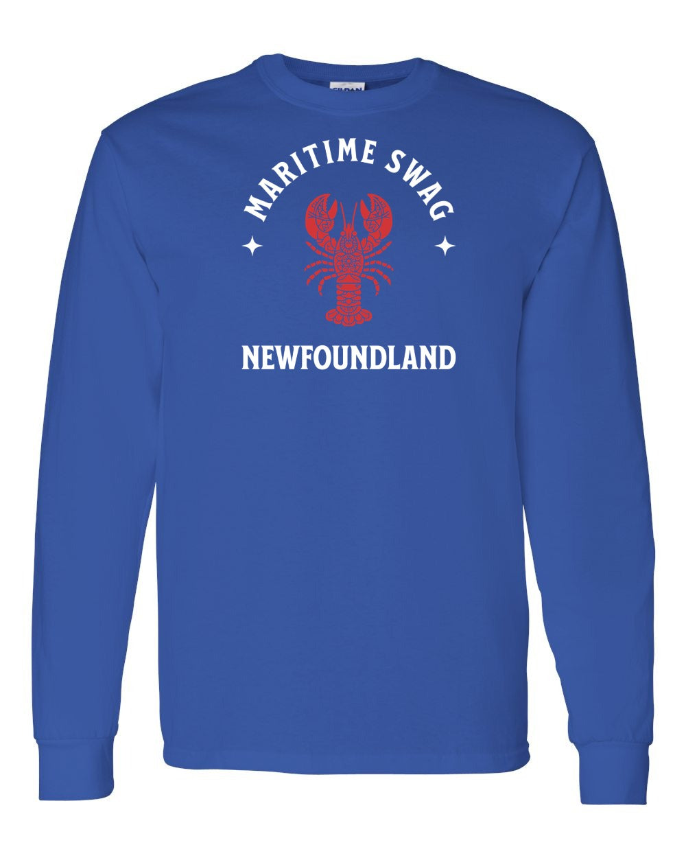 Maritime Swag NFLD Mandala Red Lobster Long Sleeve - Unisex