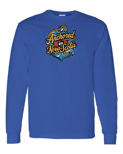 Anchored In Nova Scotia (Old Design) Full Long Sleeve Tee