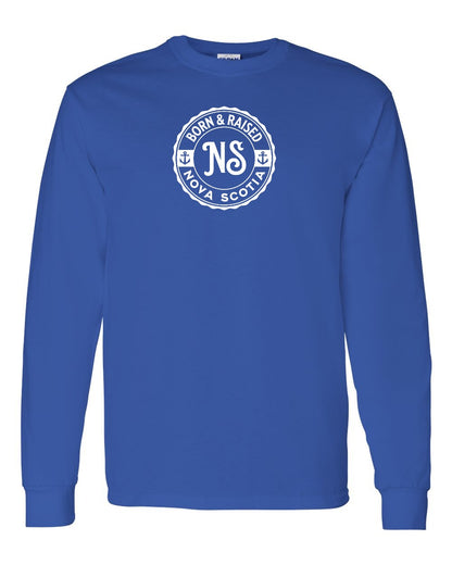 Born & Raised Nova Scotia Full Long Sleeve Tee