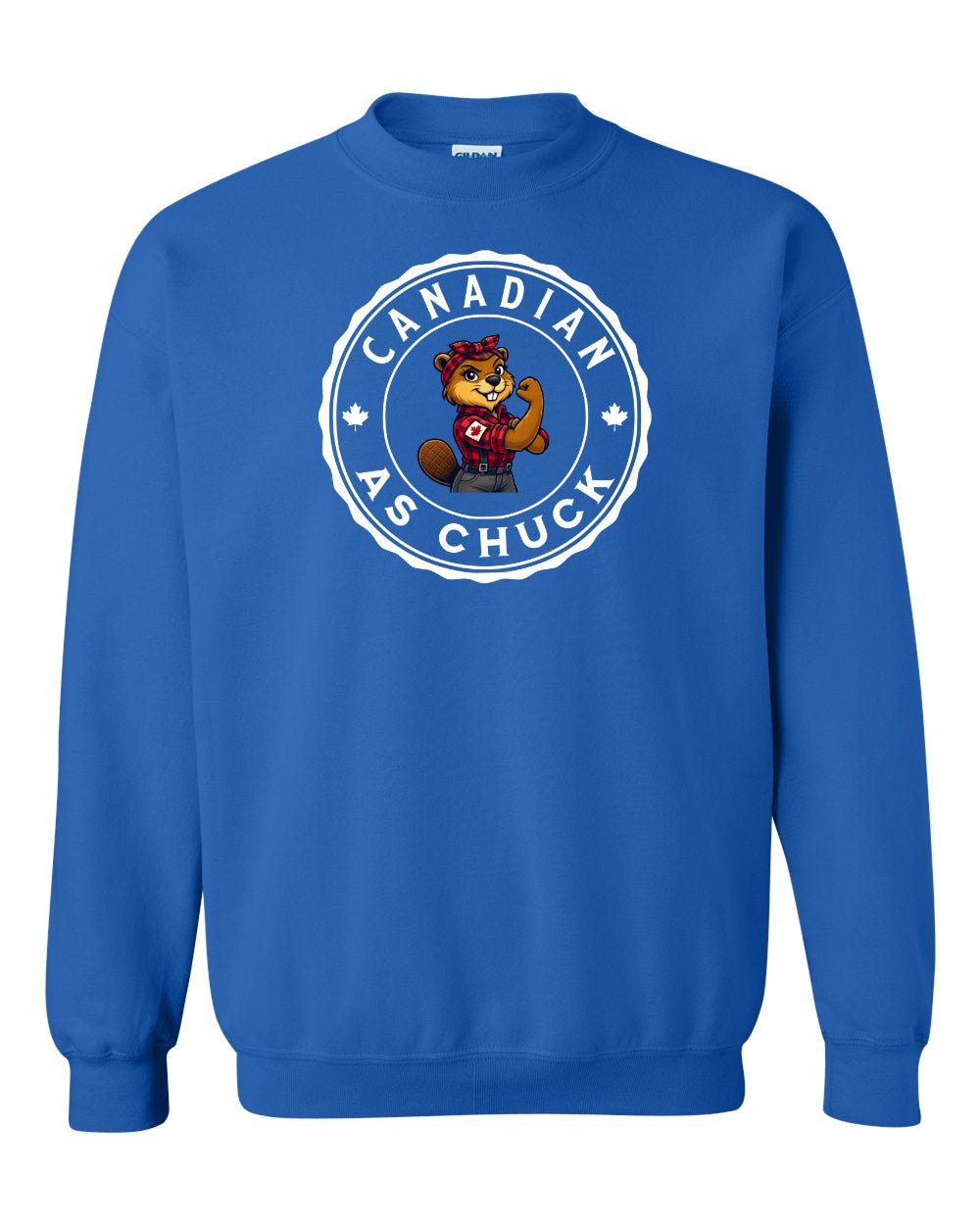 CDN as Chuck Rosie Flex Crewneck Sweatshirt - Gildan Canada (sewn Internationally) - Unisex