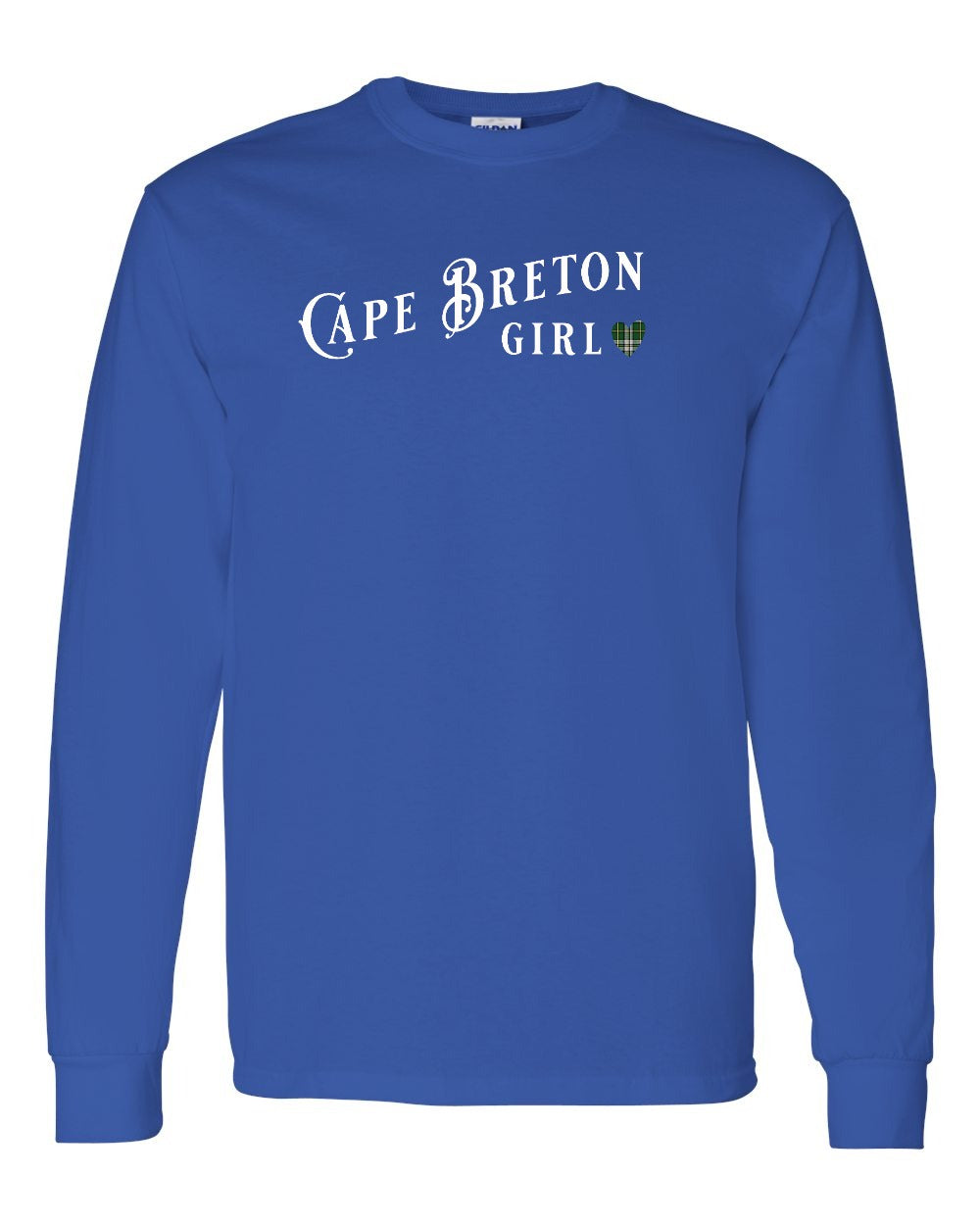Cape Breton Girl Tartan Full Long Sleeve Tee