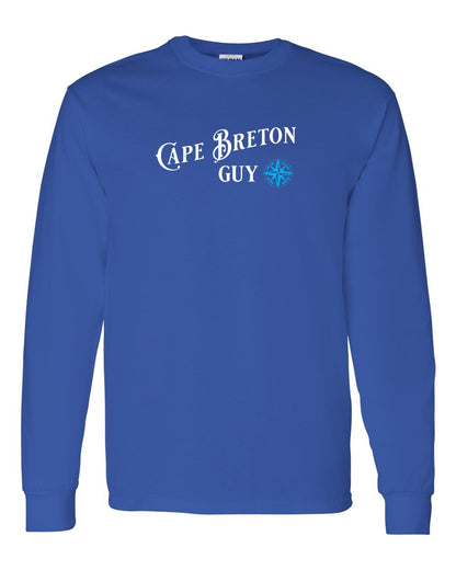 Cape Breton Guy blue Full Long Sleeve Tee