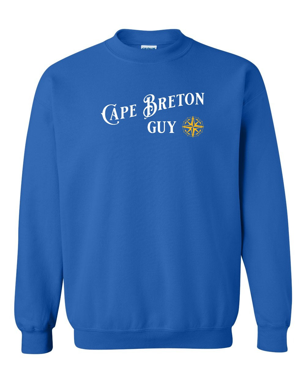 CB Guy Yellow Compass Crewneck Sweatshirt - Unisex