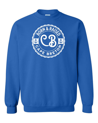 Born & Raised Cape Breton Full Crewneck Sweatshirt