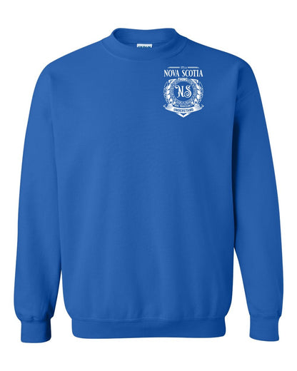 It's  A Nova Scotia Thing Left Chest crew-neck