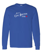 Just a CB Girl Red Heart Long Sleeve Tee - Unisex