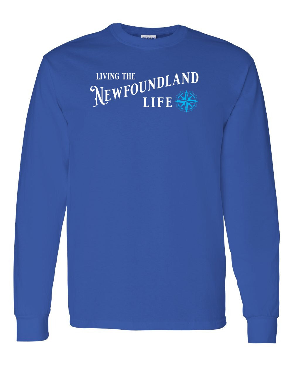 Living the NFLD Life blue Long Sleeve - Unisex