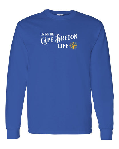 Living the Cape Breton Life yellow Full Long Sleeve Tee