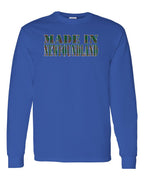Made In NFLD ( Tartan Lettering) Long Sleeve - Unisex